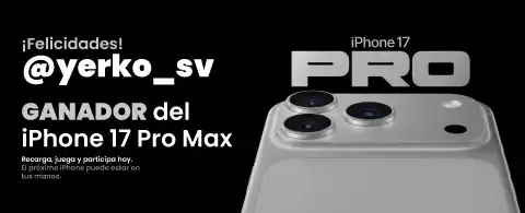 ¡Gánate un iPhone 17 Pro Max! 📱